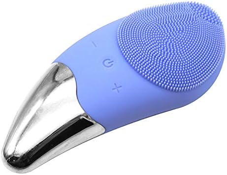 MEGAFIVE - Appareil et brosse de nettoyage de visage en silicone imperméable rechargeable électronique USB